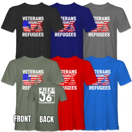 Vets before Refugees T-Shirt
