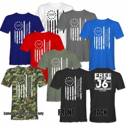 1776 Flag Mens T-Shirt or Tank 1776 Flag Mens T-Shirt or Tank