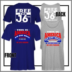 AMERICA T-Shirt or Tank AMERICA T-Shirt or Tank