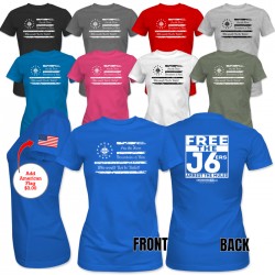 Betsy Ross Descendants of Men Ladies T-Shirts Betsy Ross Descendants of Men Ladies T-Shirts