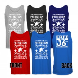 PATRIOTISM Mens Tank PATRIOTISM Mens Tank