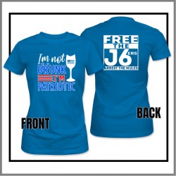 PATRIOTIC WINE Ladies T-Shirts PATRIOTIC WINE Ladies T-Shirts