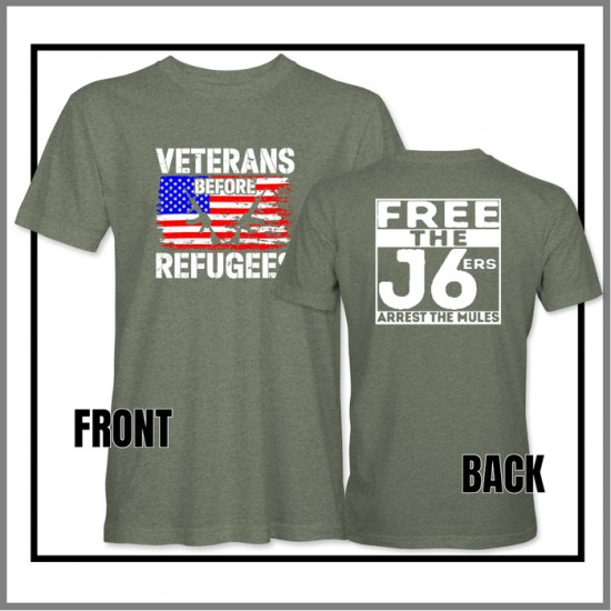 Vets before Refugees T-Shirt